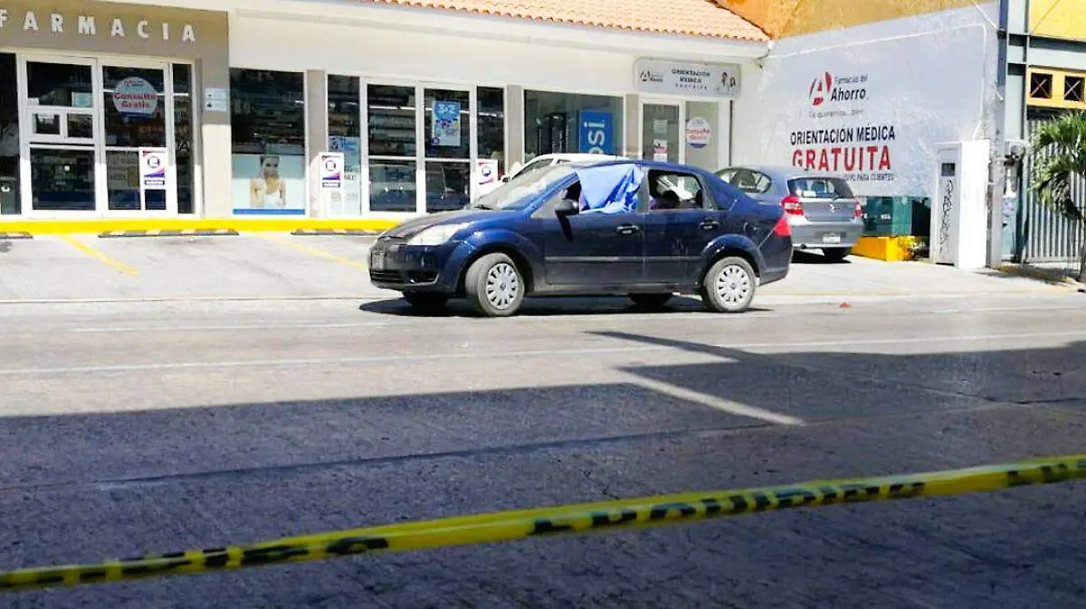 ejecutado en su auto